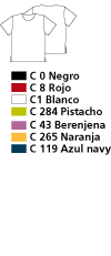 CAMISETA EL&Aacute;STICA    width=