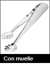 PINZAS HIELO INOX    width=