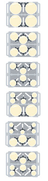 Carro portaplatos ajustable    width=