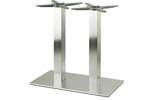 Pie doble INOX