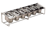 Soporte cubetas Inox