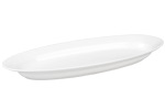 Fuente oval pescado