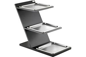 Expositor triple refrigerado