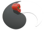 Espejo acr&iacute;lico Ying Yang