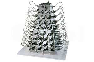 Pir&aacute;mide buffet inox