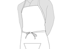 Delantal BLANCO