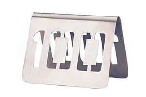 N&uacute;meros de mesa Inox