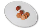 Plato oval pizza