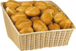 Cesta panecillos inclinada