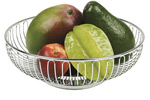 CESTA METAL CROMADO