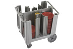 CARRO PORTAPLATOS AJUSTABLE