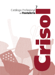 Ver Catalogo CRISOL con Scribd