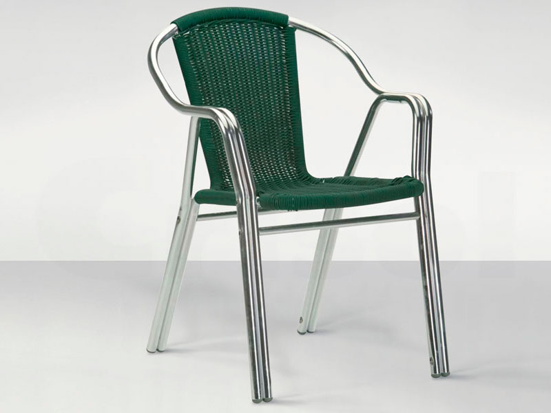 Sillón Doble Tubo Trenzado