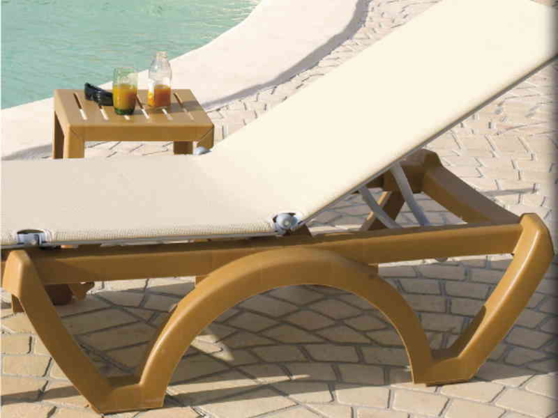 Ambiente Tumbona Bali rexform tela beige T9