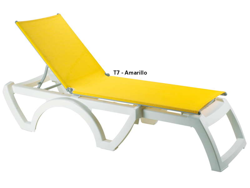 Tumbona Jamaica beach Amarillo