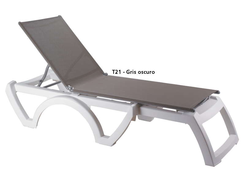 Tumbona Jamaica beach Gris oscuro