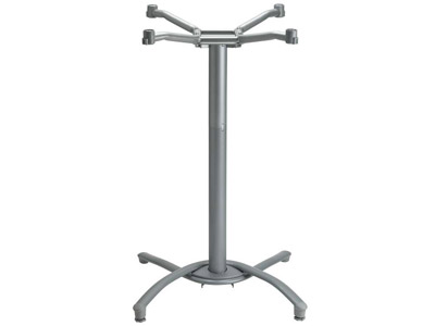 Pie alto fijo aluminio