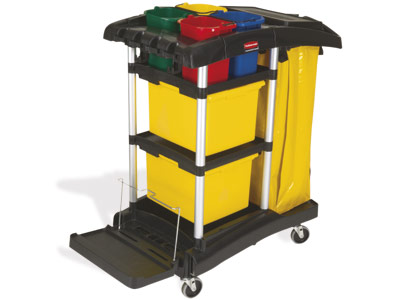 Carro limpieza microfibra