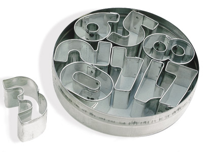 Cortapastas Numeros Inox