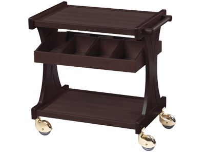 CARRO SERVICIO cubertero 3 estantes  FORCAR