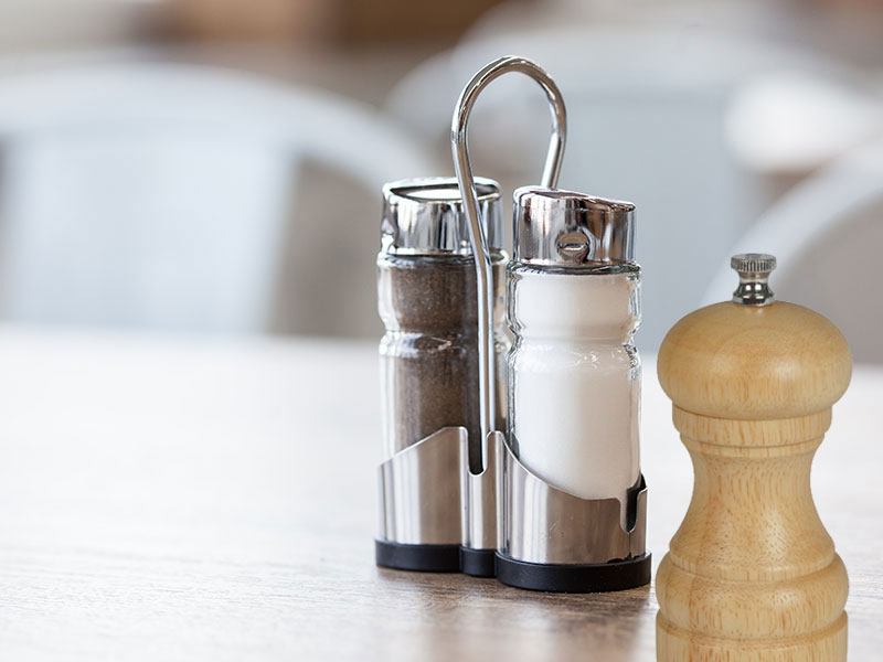 Sal, azúcar y salsas