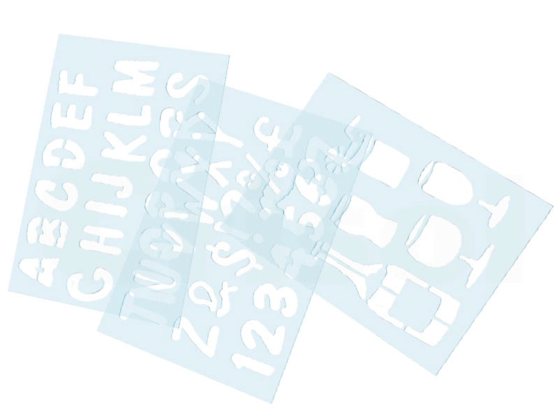 Plantillas para rotular