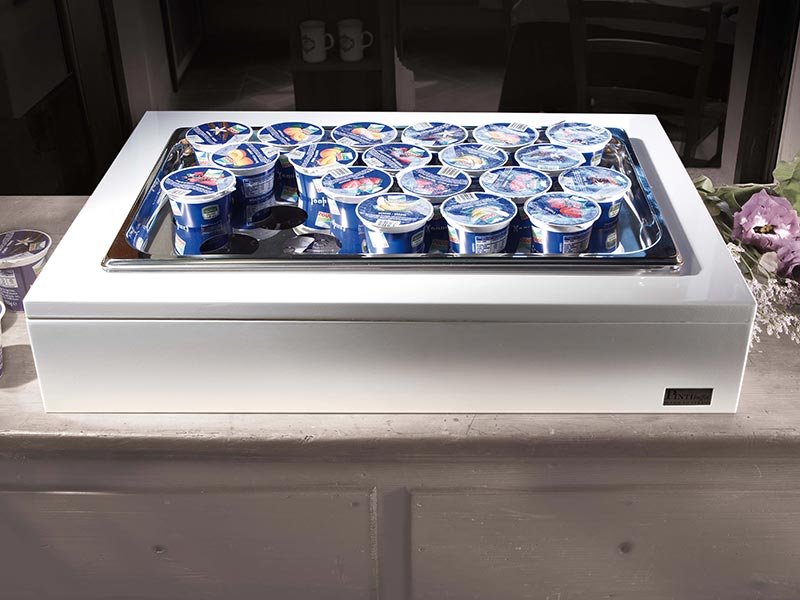 Porta yogur refrigerado