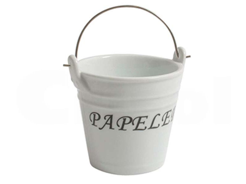 Papelera cubo Viejo Valle