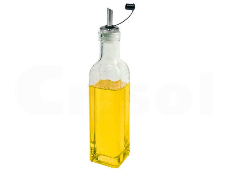 cristal aceitera antigoteo，Para la cocina dosificador aceite 
