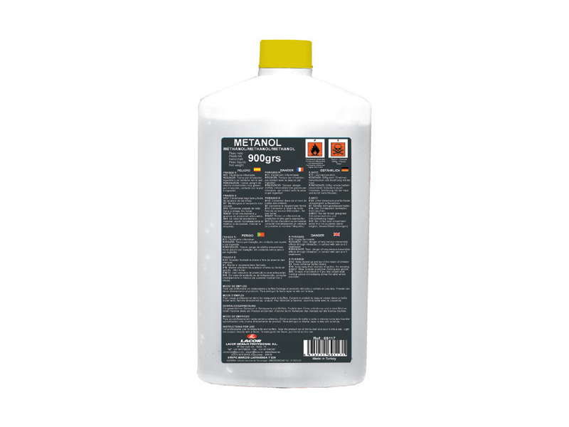 Botella de gel metanol 1 litro