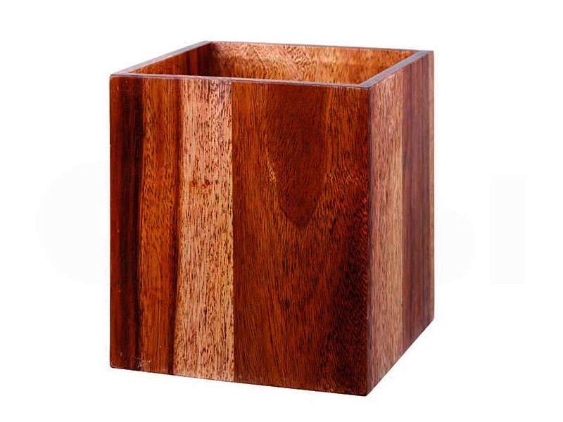 Cubo BUFFET madera acacia