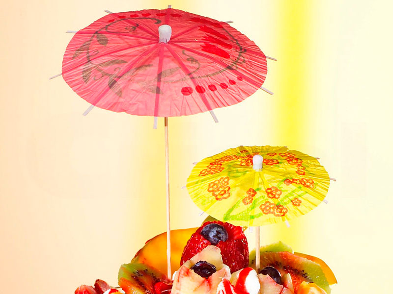 Palillos fiesta Sombrilla