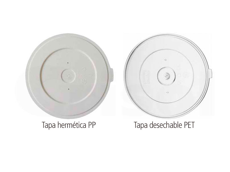 Bol 45cl PC / Tapa PP/PET