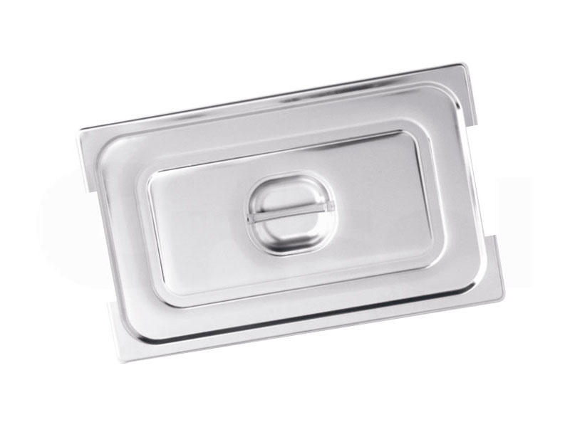 Tapa Inox GN con asa para cubetas con asas