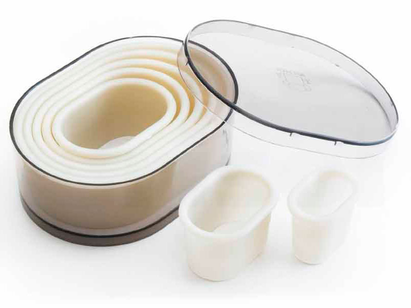 Set 7 cortapastas Nylon oval