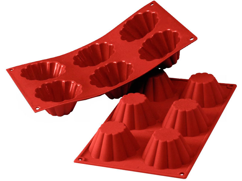 Molde Silicon Flex Briochette