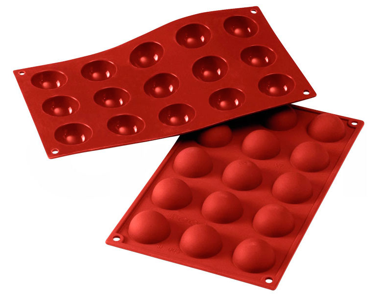 Molde Silicon Flex Media esfera