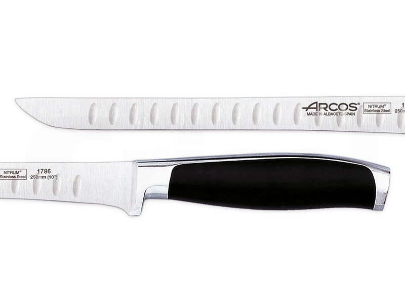 Comprar cuchillo jamonero flexible serie Kyoto con alvéolos de Arcos