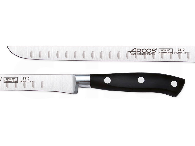 Cuchillo Jamonero alveolado flexible Riviera