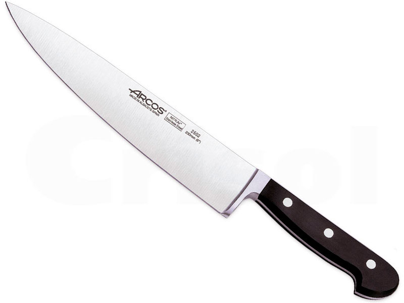 Serie cuchillos ÓPERA de Arcos. Catálogo Cuchillería y corte Cuchillos  profesionales . Catálogo CRISOL.