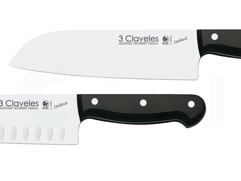 Cuchillo Santoku UNIBLOCK