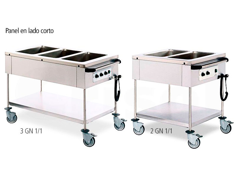 Carros Baño María cubas independientes