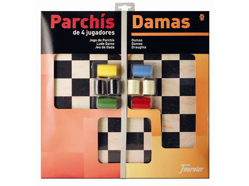Tableros Parchs/Damas 40x40 cm
