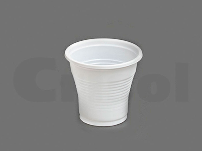 Vaso blanco PP 8 cl ECO