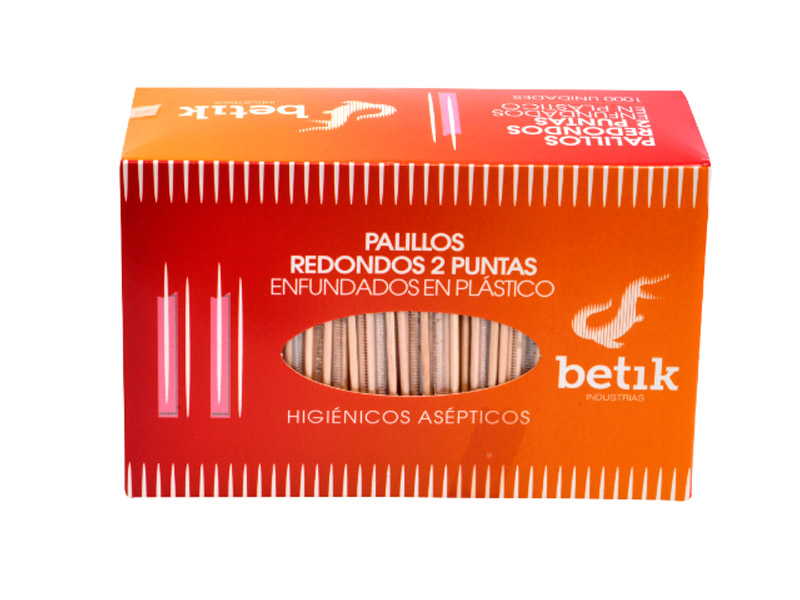 Palillo redondo funda plástico