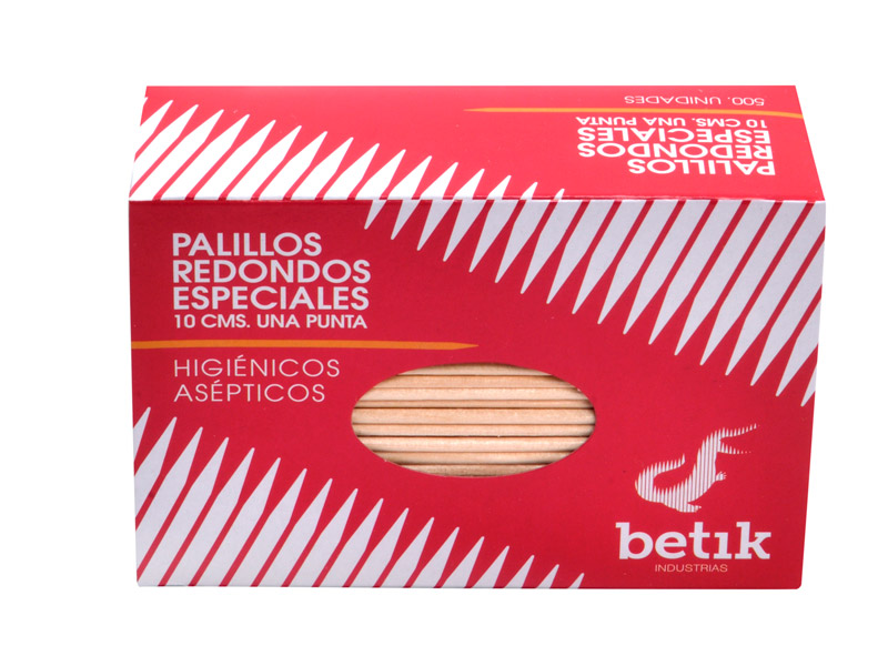 Palillos redondos 1 punta