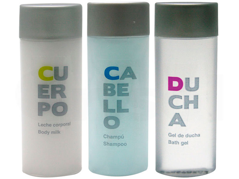 Botellas Gel/Champ OVAL