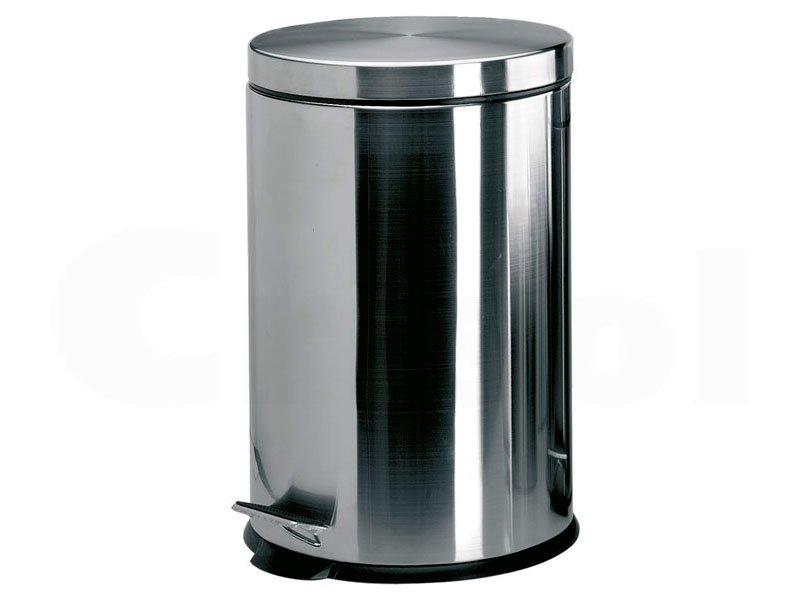 Papelera pedal Inox