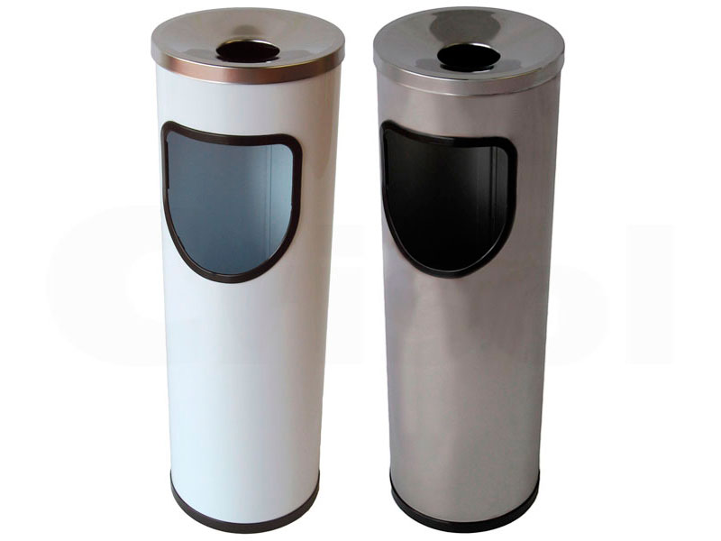 Papelera Cenicero Redonda