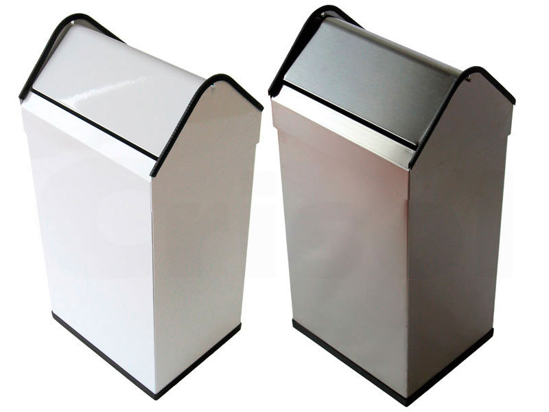 Papelera cabezal basculante